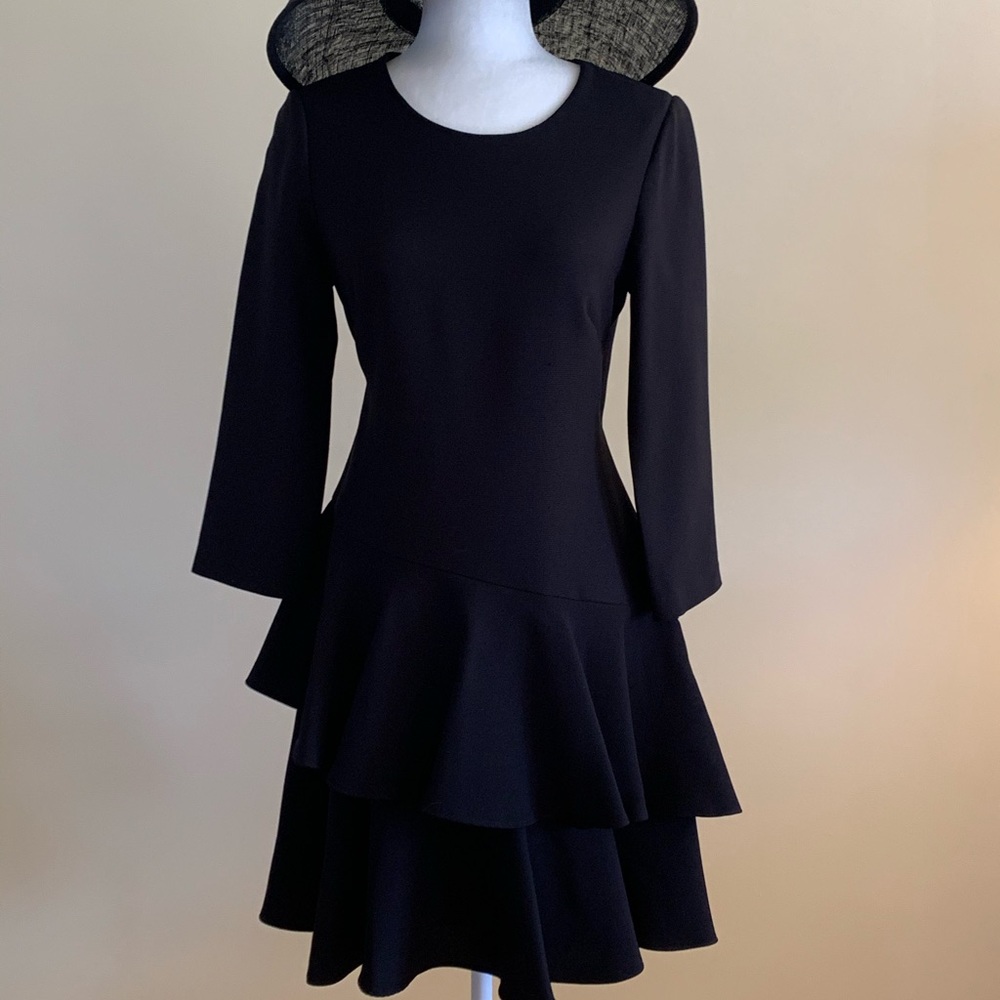 Eliza J black dress
